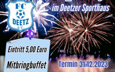 Silvesterparty beim FC Deetz