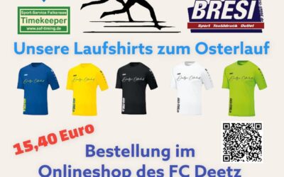 21.DEETZER OSTERLAUF 2024 am 30.März im Deetzer Parkstadion