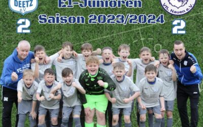 E1-Junioren feiern STAFFELSIEG in der Kreisliga A