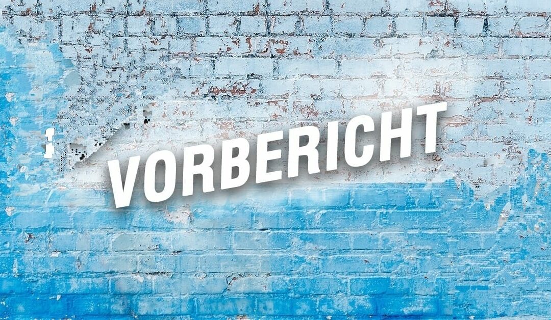 Vorbericht Männermannschaft