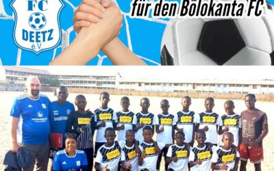 Trikotspende an Bolokanta FC