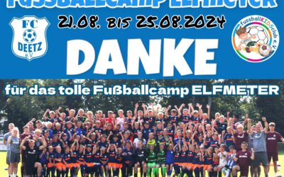 Fussballcamp „ELFMETER“ ist beendet