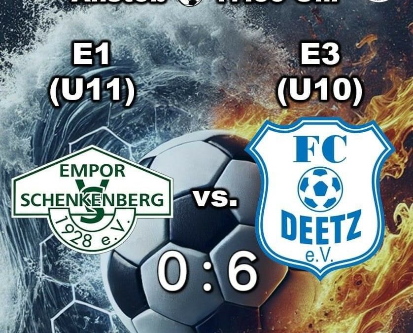 Derby-Testspiel für die E3-Junioren entschieden