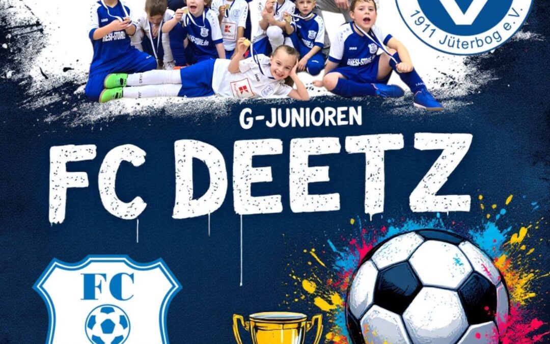 G-Junioren mit zwei Mannschaften beim Natuvio Kickoff Cup in Jüterbog