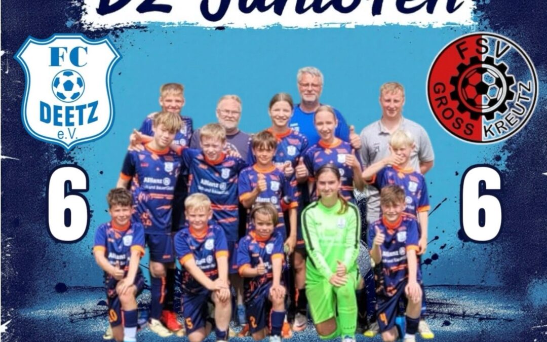 Spielbericht – D2-Junioren mit Remis im Derby