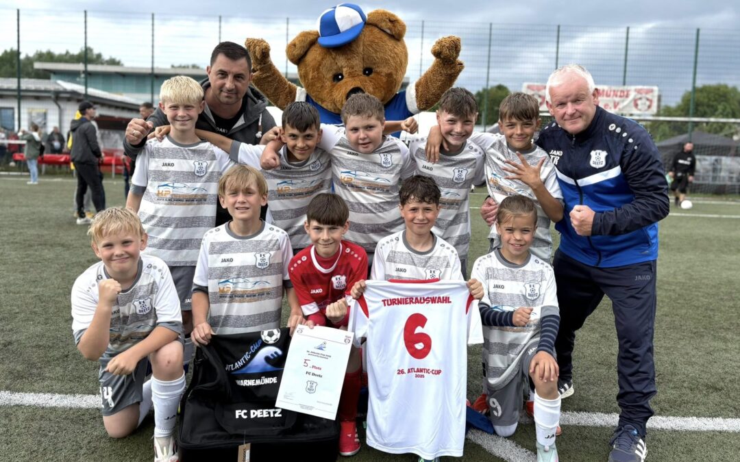FC Deetz E1-Junioren belegen starken 5. Platz beim 26. Atlantic Cup des SV Warnemünde