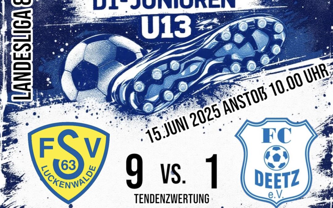 Niederlage für unsere D1-Junioren