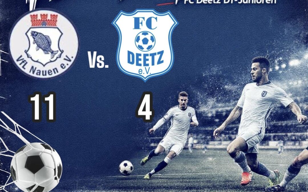 Spielbericht – Testspiel VfL Nauen vs. FC Deetz D1-Junioren