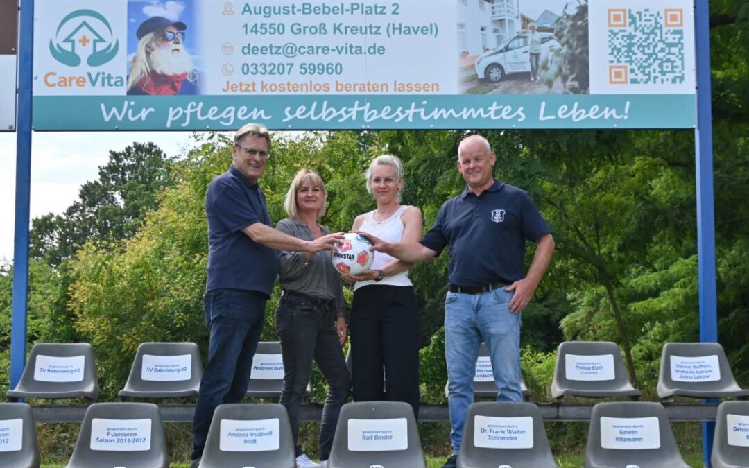 FC Deetz gewinnt einen weiteren Starken Partner – Care Vita GmbH