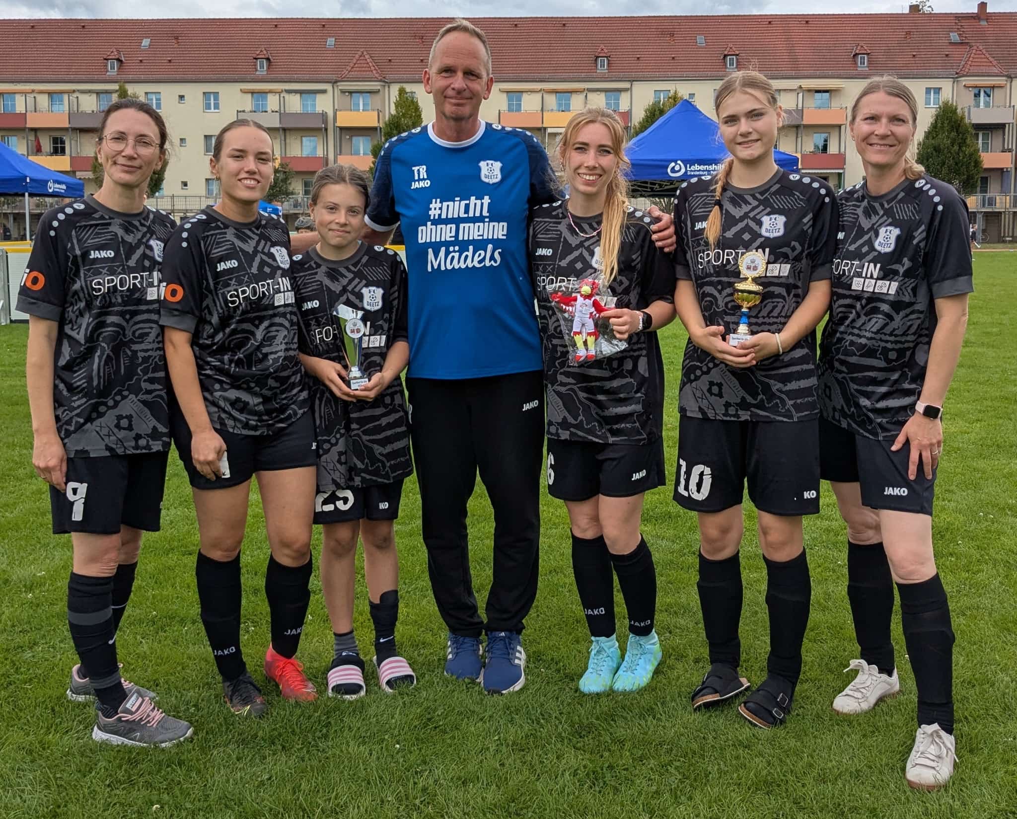 Erster Auftritt der neuen Deetzer Frauenmannschaft