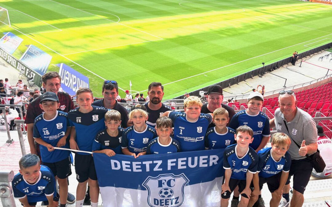 Tolles Teambuilding der D1-Junioren in Leipzig