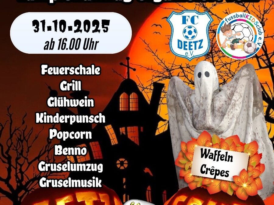 Halloween-Kürbisschnitzwettbewerb beim FC Deetz & fussballKIDSclub e.V.