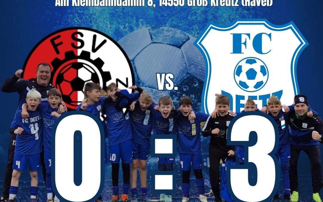 Starke Vorstellung im Derby: E1 siegt mit 3:0 nach Tendenzwertung gegen Groß Kreutz