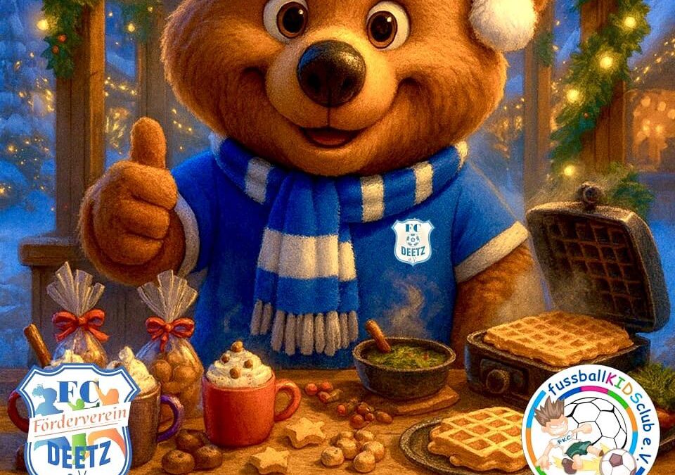 Förderverein des FC Deetz und fussballKIDSclub e.V. präsentieren sich auf dem Deetzer Adventsmarkt