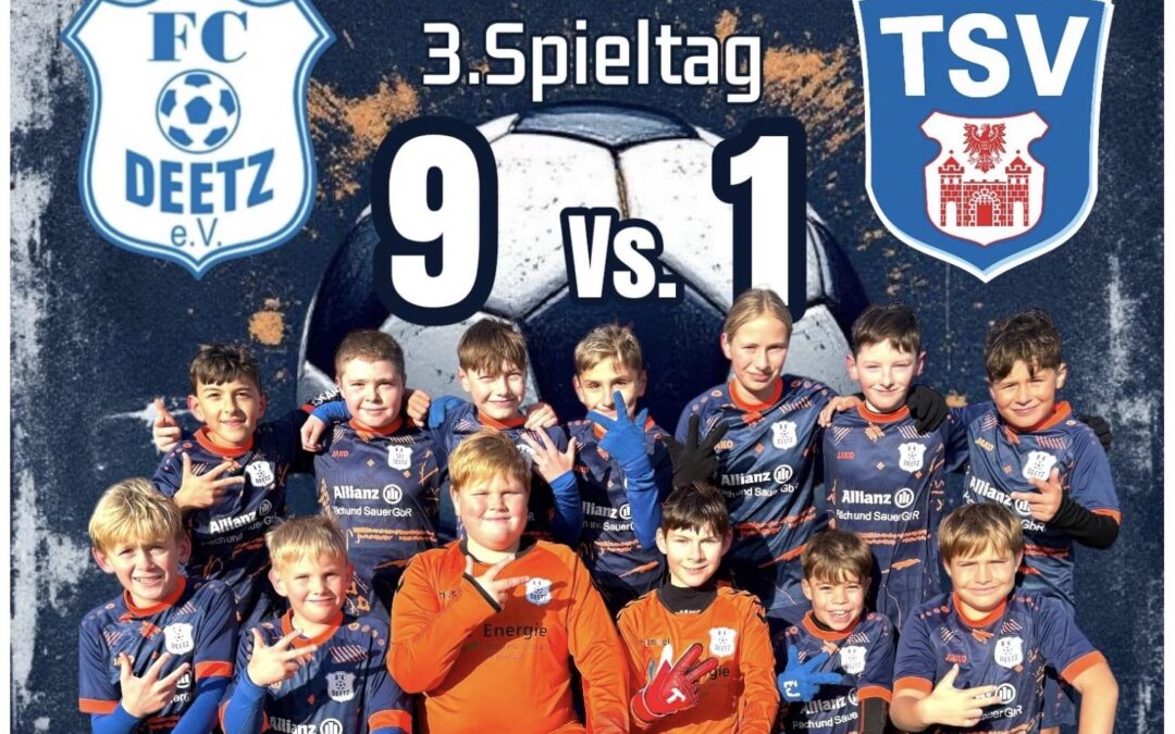 Spielbericht – 3. Spieltag Kreisliga D-Junioren