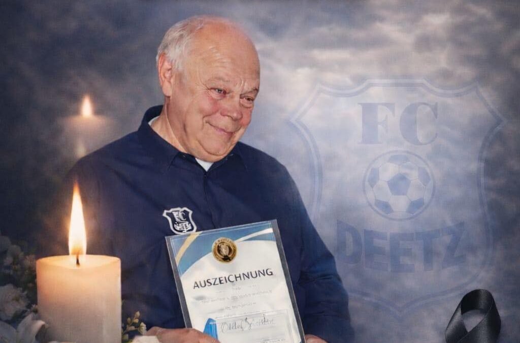 Trauermeldung des FC Deetz