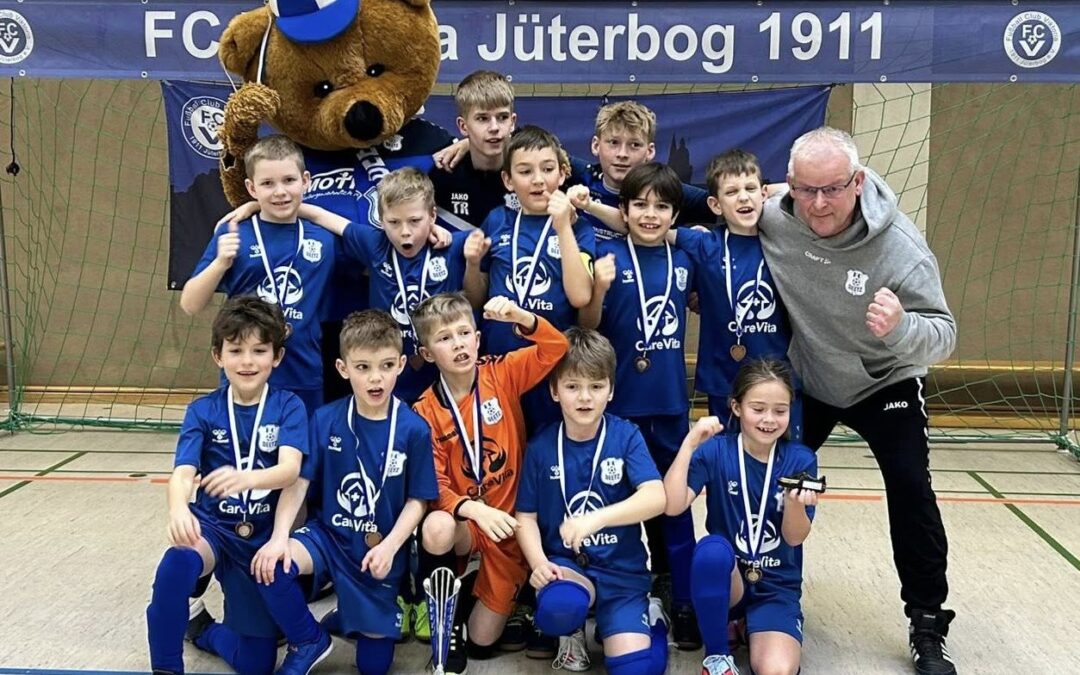 U9-Junioren holen starken 3. Platz beim Hallenturnier des FC Viktoria Jüterbog