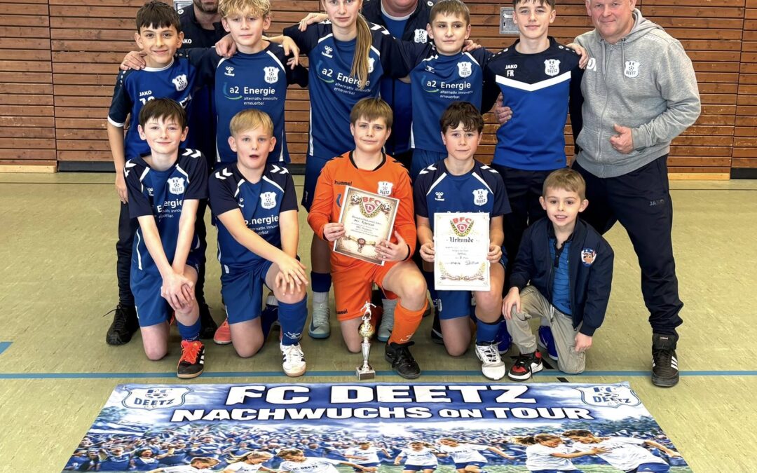 D1-Junioren des FC Deetz mit starkem 3. Platz beim WinterCup des BFC Dynamo