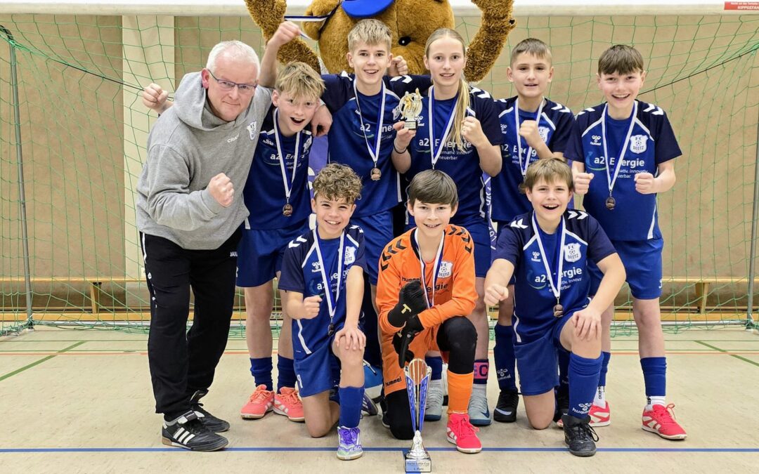 D1-Junioren verteidigen Titel beim Hallenturnier des FC Viktoria Jüterbog