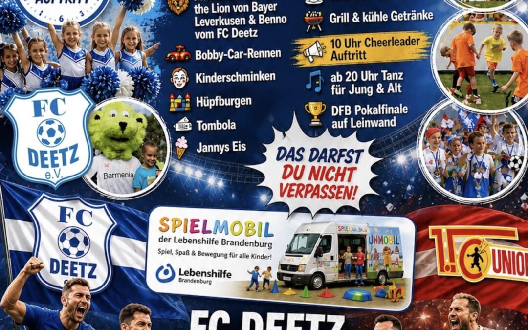 16. KITA-WM 2026 im Deetzer Parkstadion