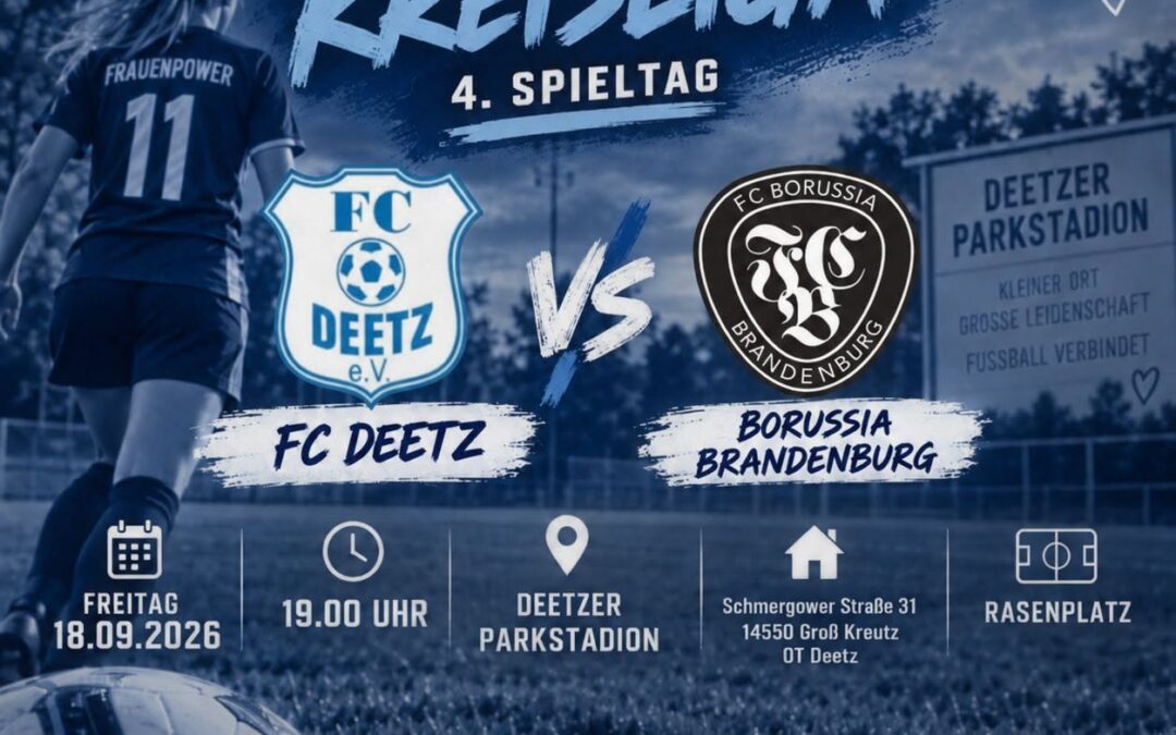 Vorbericht – Endlich Heimspiel für unsere Deetzer Frauen!