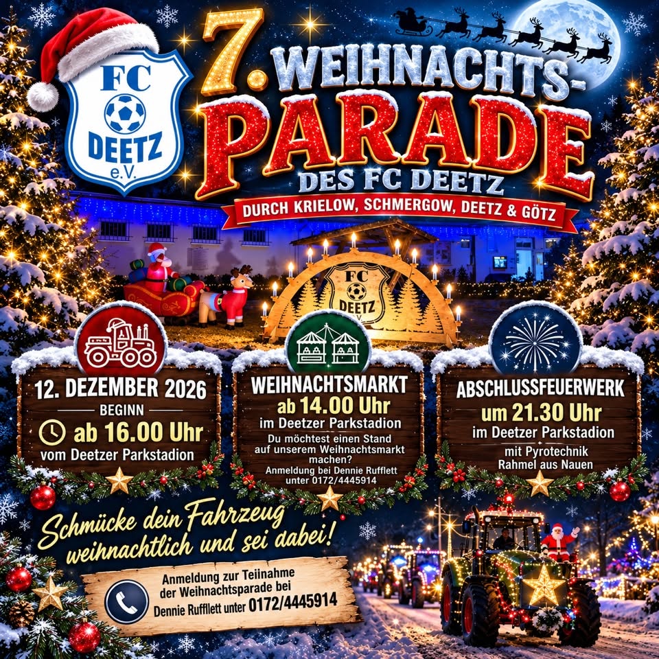 Weihnachtsparade 2026